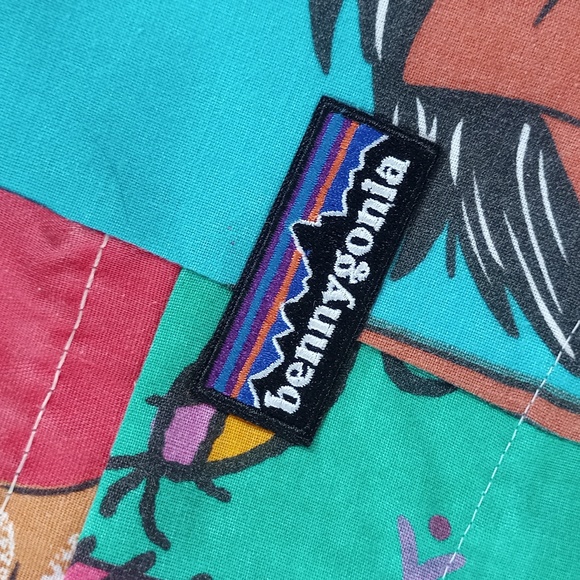 Vintage Custom Medley Pocahontas Lion King TMNT Polo Bear Bennygonia Shorts - Picture 5 of 12